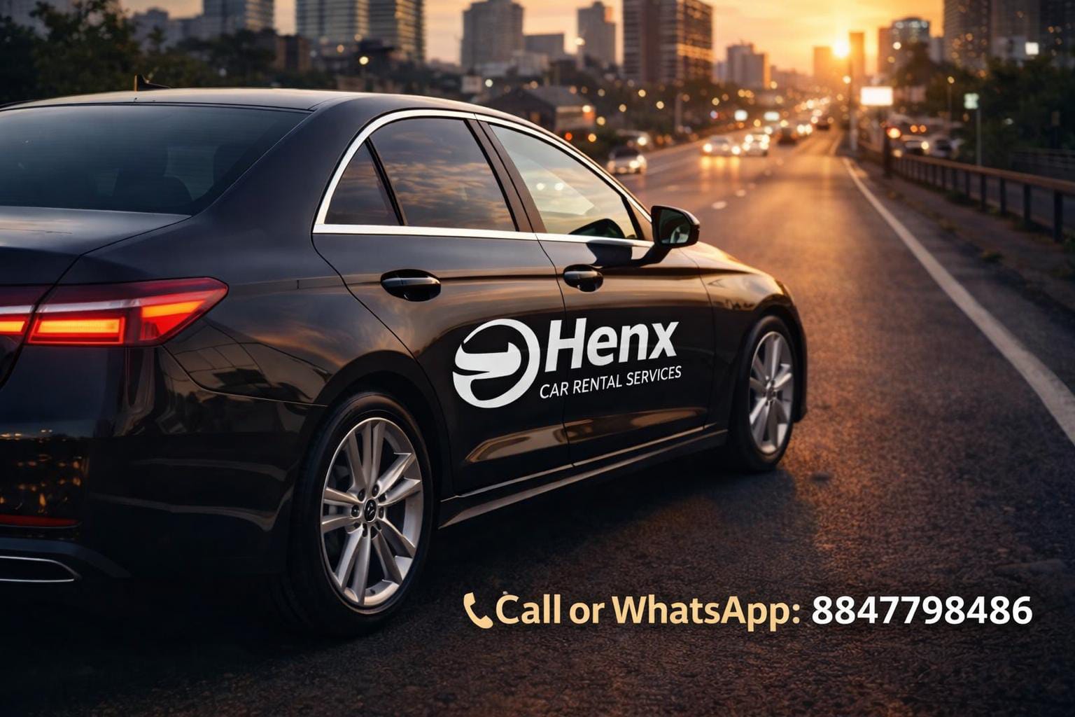 Henx Car Rental — Premium Sedan